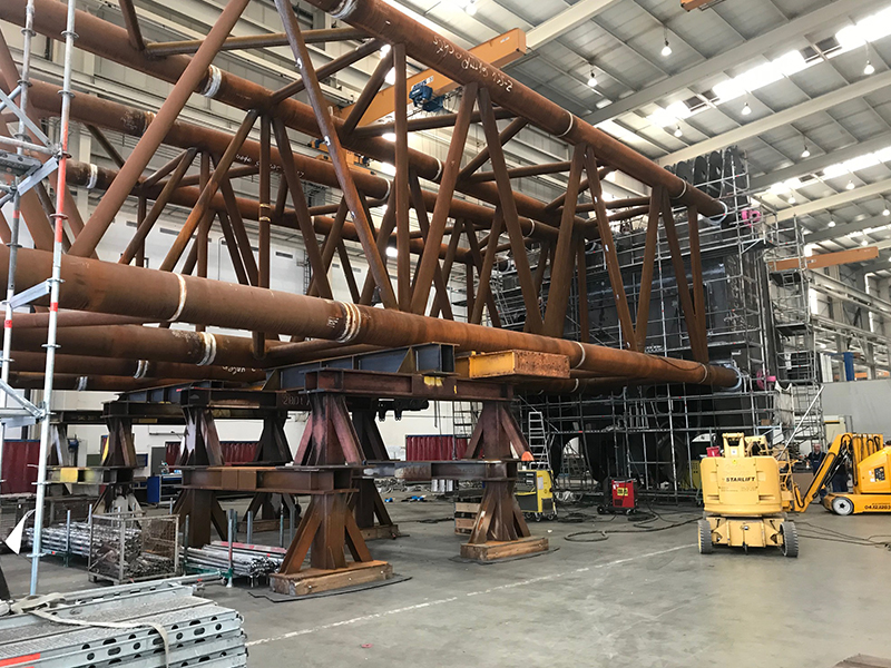 5.000 ton crane  jib Orion